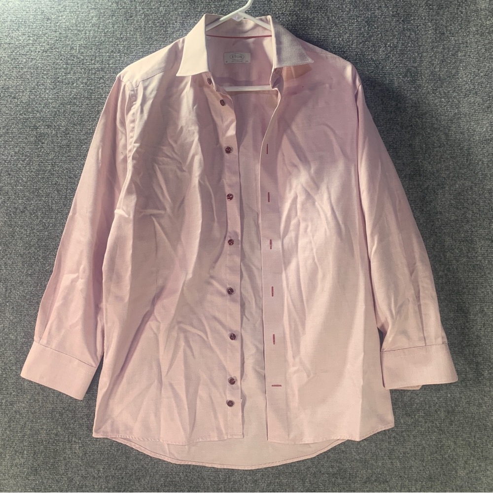 Eaton Men’s Size 40, 15 3/4 Dress Shirt Button Up